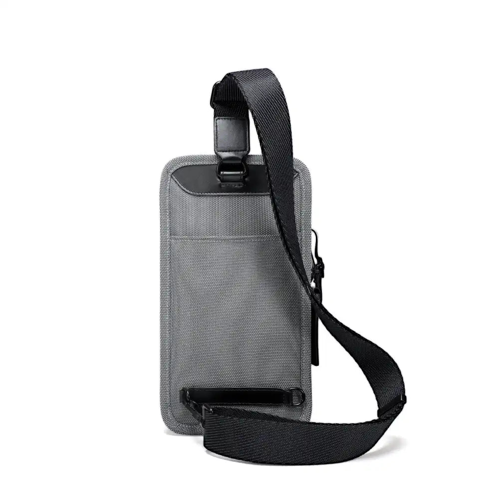 Nylon Leather Crossbody Small Bag