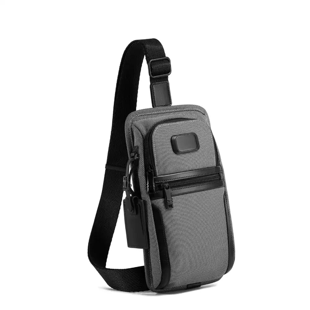 Nylon Leather Crossbody Small Bag