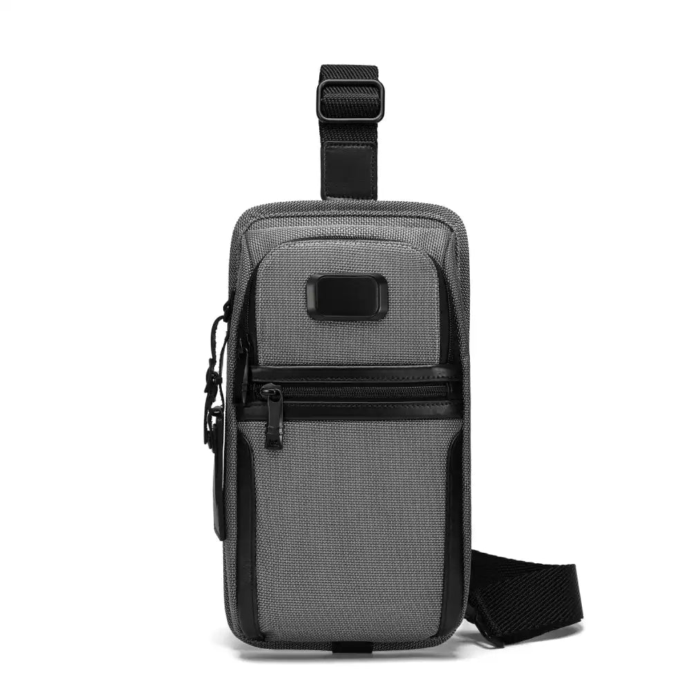 Nylon Leather Crossbody Small Bag