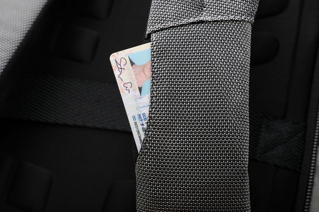 Grey Business Travel Backpack