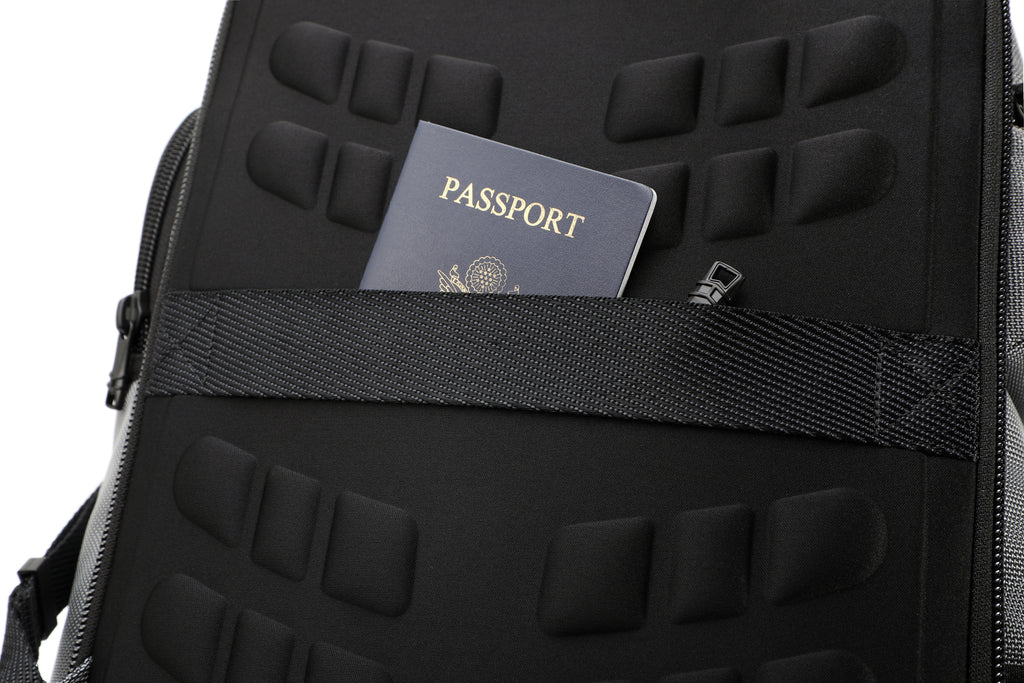 Grey Business Travel Backpack